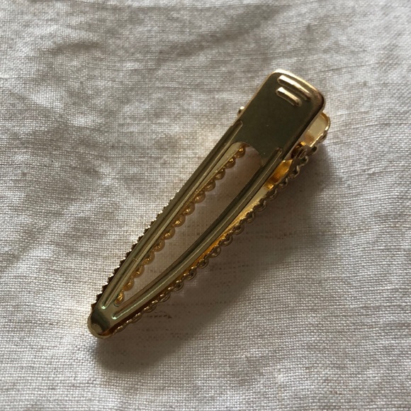 Pearl and Gold Hair Clip - Picture 2 of 2